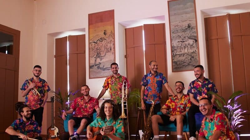 Los Cunhados no palco